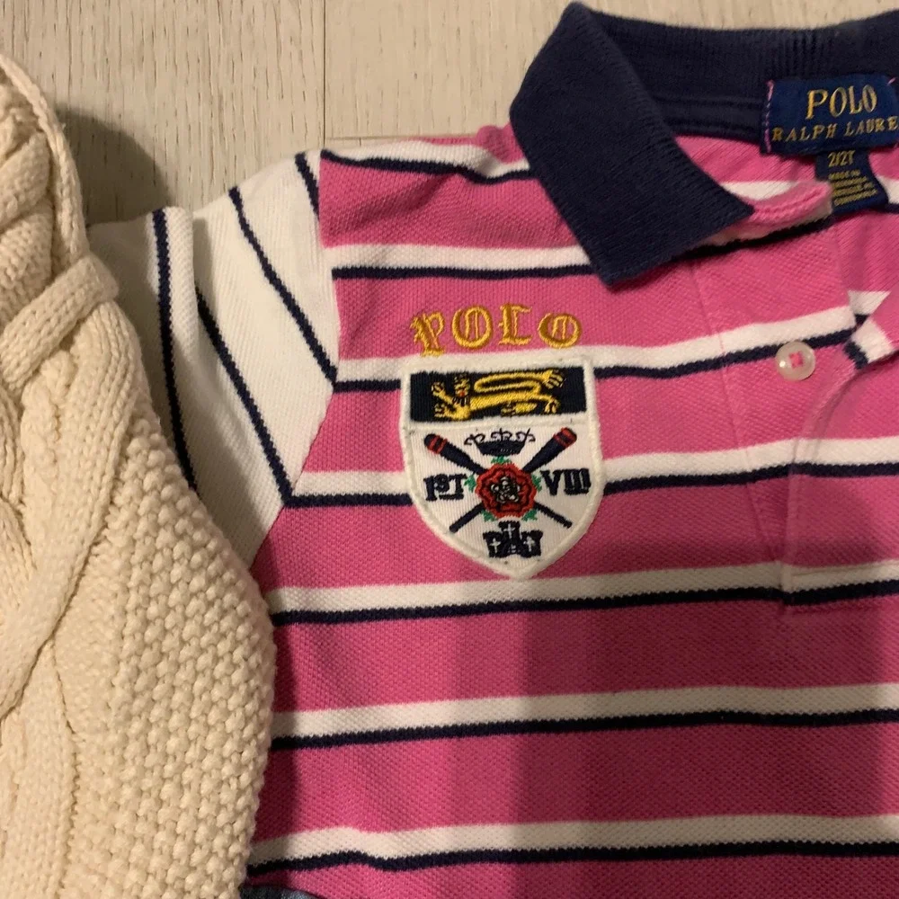 Big Bundle Set‎ of 7 Boys Clothes Ralph Lauren & Gap 2T